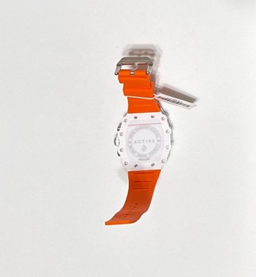 Activa By Invicta 44.3mm w/ Skeleton Case White Orange  display picture 1