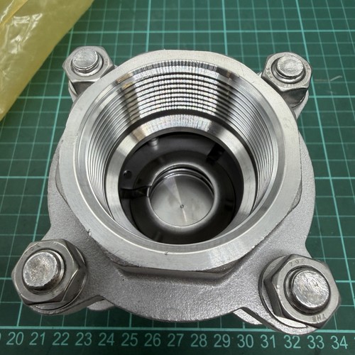 CE0035 Normet DN40 Stainless Steel Non Return Check Valve MOD.H CAT.II NOS - Foto 7 di 12