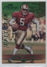 2000 Playoff Prestige Green Spectrum 16/25 Jeff Garcia #158 15wb