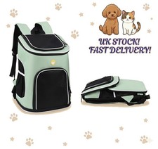 Pet Carrier Bag Backpack Portable Fabric Folding Dog Cat Puppy Travel Bags UK