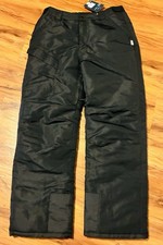 Magellan Outdoors Youth XL Black Snow Ski Pants Pockets NEW With TAGS