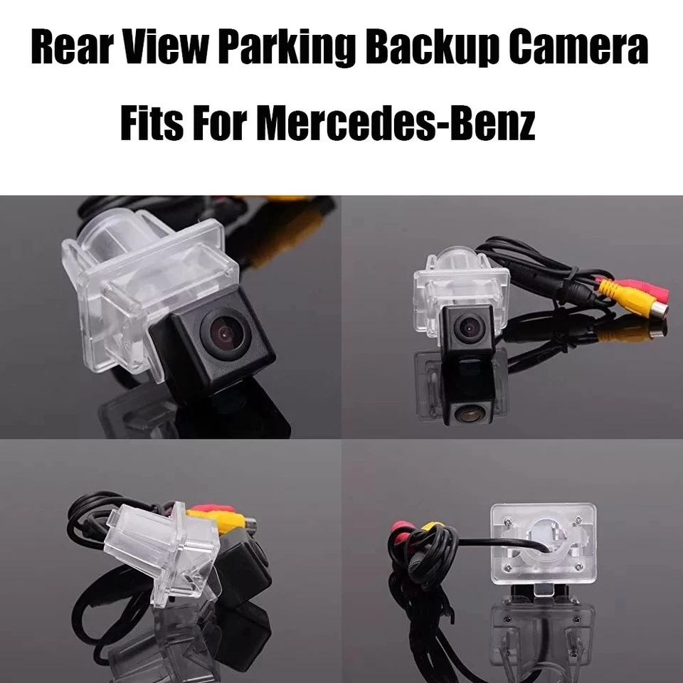 Car Rear View Backup Camera For Mercedes Benz C300 C350 C63 AMG W204 2007-2014 - Image 3 of 4