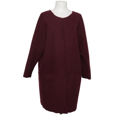 Cartoon, Mantel, Damen, Größe: L, Lila, Polyester/Wolle, Einfarbig #yIK