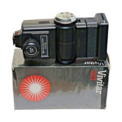 Vivitar Zoom Thyristor 285 Auto Electric Flash With Original Box