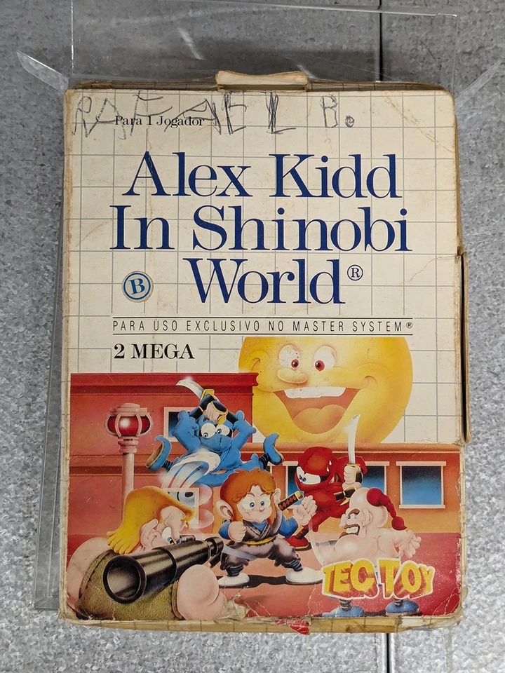 Alex Kidd in Shinobi World - Master System Tec Toy (Brazil), very rare! - Image 2 of 4