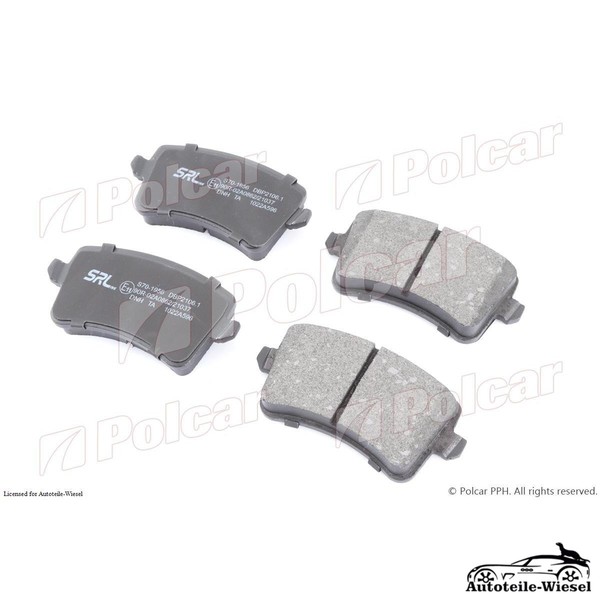 BremsbeläGe FüR Audi Q5 A4 Allroad Van Avant A5 Cabriolet 07-17-image