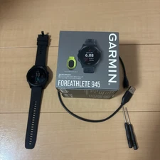 Garmin Forerunner 945 Premium GPS Running Triathlon Smartwatch Black Used