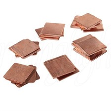 30pcs Heatsink Copper Shim for Cooling PC Components IC Chipset GPU CPU