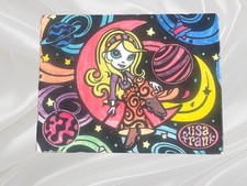 Vtg Lisa Frank Filled Storage Jewelry Box Drawers Flocked Posh Velvet Treasures