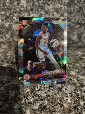 2025 WNBA Prizm Saniya Rivers #131 Cracked Ice