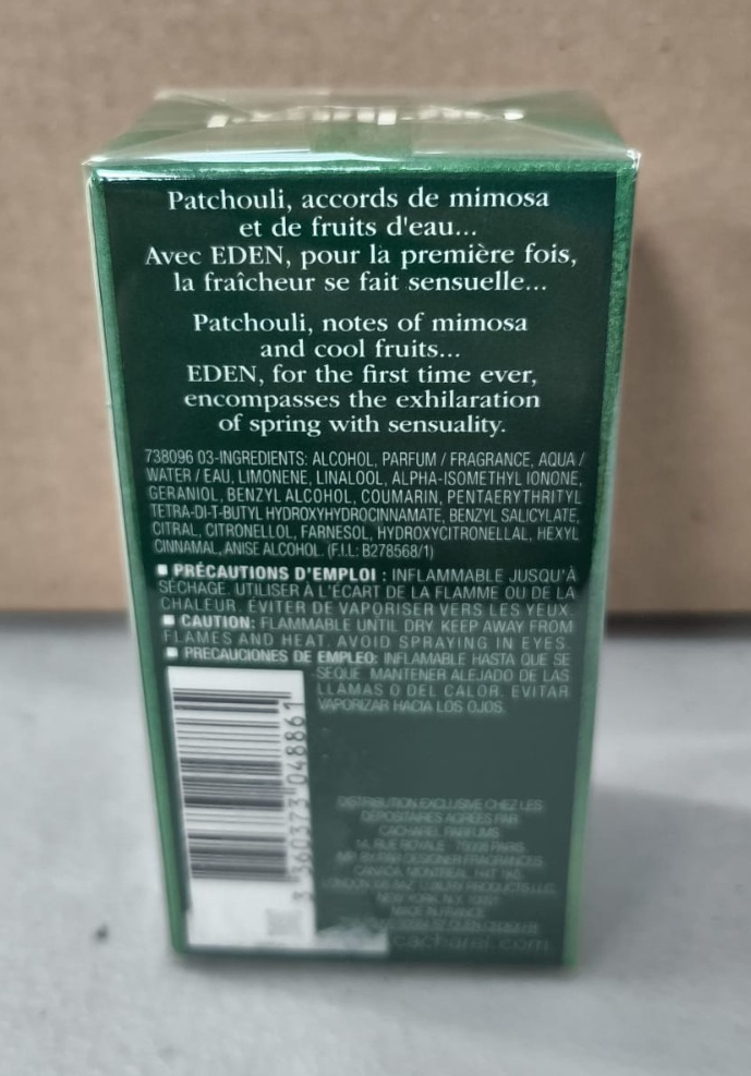 Cacharel Eden 30ml Women's Eau de Parfum for sale online UK