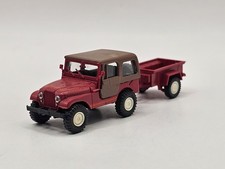 roco 1:87 Jeep renagade mit Anhänger 
