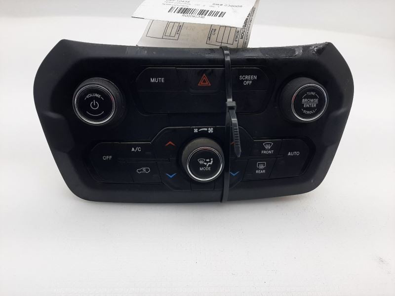 Temperature Control Panel Dual Zone Control 18-20 Jeep Renegade