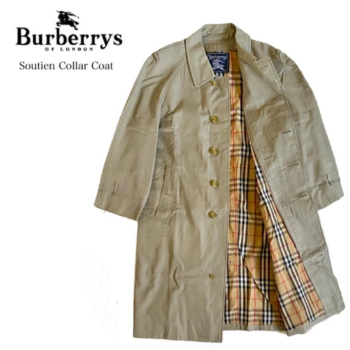 Burberry Trench Cappotto Vintage Uomo Moda Autentico Dal Giappone
