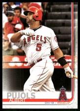 Albert Pujols 2019 Topps #437 Los Angeles Angels MLB READ FREE SHIP AutographDen