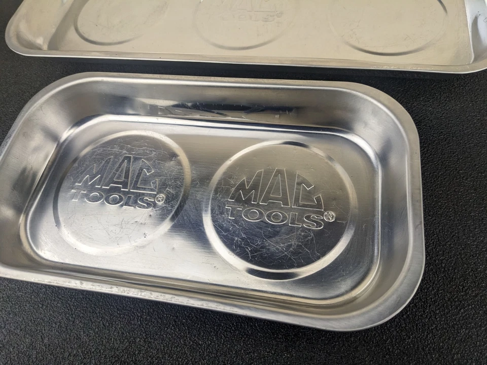 #bm671 Mac Tools (2) Magnetic Parts Tray 9.5" x 5.5" + 14" x 6.5" - Image 3 of 4