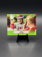2025 Topps Stadium Club Mike Trout #32 Lime Green Parallel