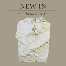 Goodfellow Co Men's High Pile Lined Zip-Up Hoodie Size S