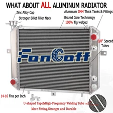 NEW 3 Rows Radiator FIT Komatsu Allis Kalmar Forklift 3EB04A5111 8761212 US