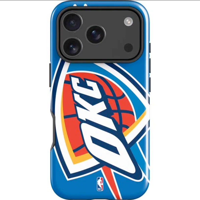 NBA Oklahoma City Thunder Large Logo iPhone Case