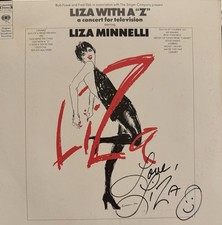 Liza Minnelli Signed Autographed LIZA WITH A Z , Lp , JSA Authentication