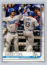 2019 Topps Sweet Life #202 Max Muncy Cody Bellinger Dodgers