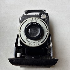 Vintage Kodak Vigilant Junior Six-20 Folding Film Camera 1940s Collectible USA