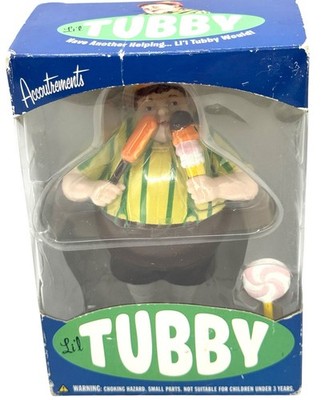 Accoutrements Lil Tubby Figure Toy 2008 Corn Dog Lollipop Ice cream Boy New