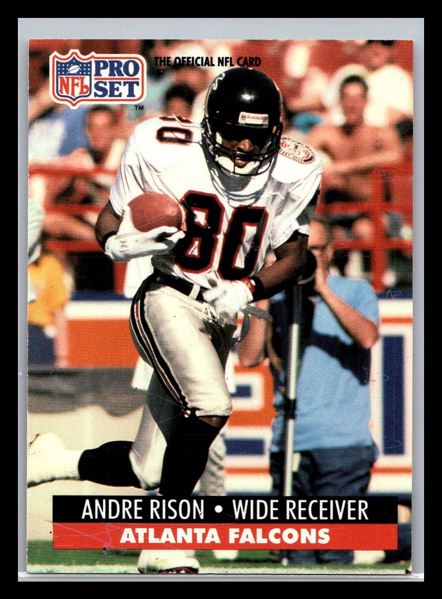 Andre Rison 1991 Pro Set #439 Atlanta Falcons