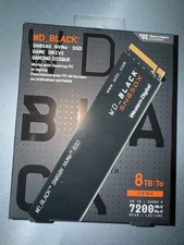 Western Digital WD BLACK SN850X 8TB Gen4 M.2 SSD WDS800T2X0E WD_BLK nvme