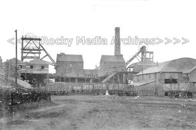 Pyy-57 Seghill Zeche bei Cramlington, Northumberland. Foto