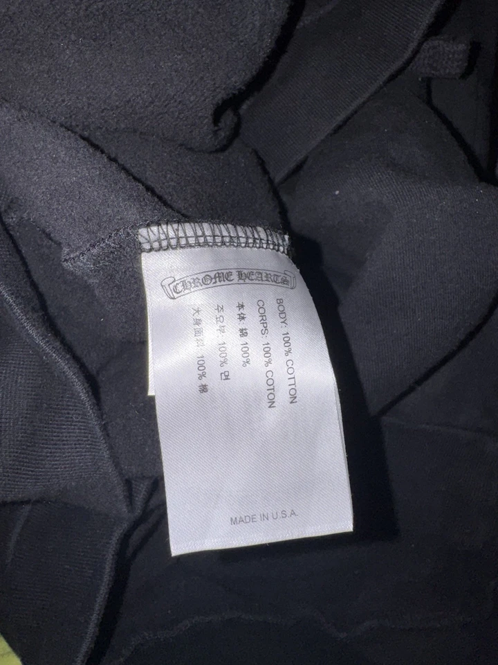 CHROME HEARTS Sudadera con Capucha HECHA EN HOLLYWOOD XL Sudadera con Capucha 100% Auténtica Foto 3 de 4