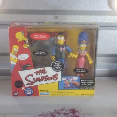 Interactive World of Springfield Simpsons High School Prom Homer Marge Playmates