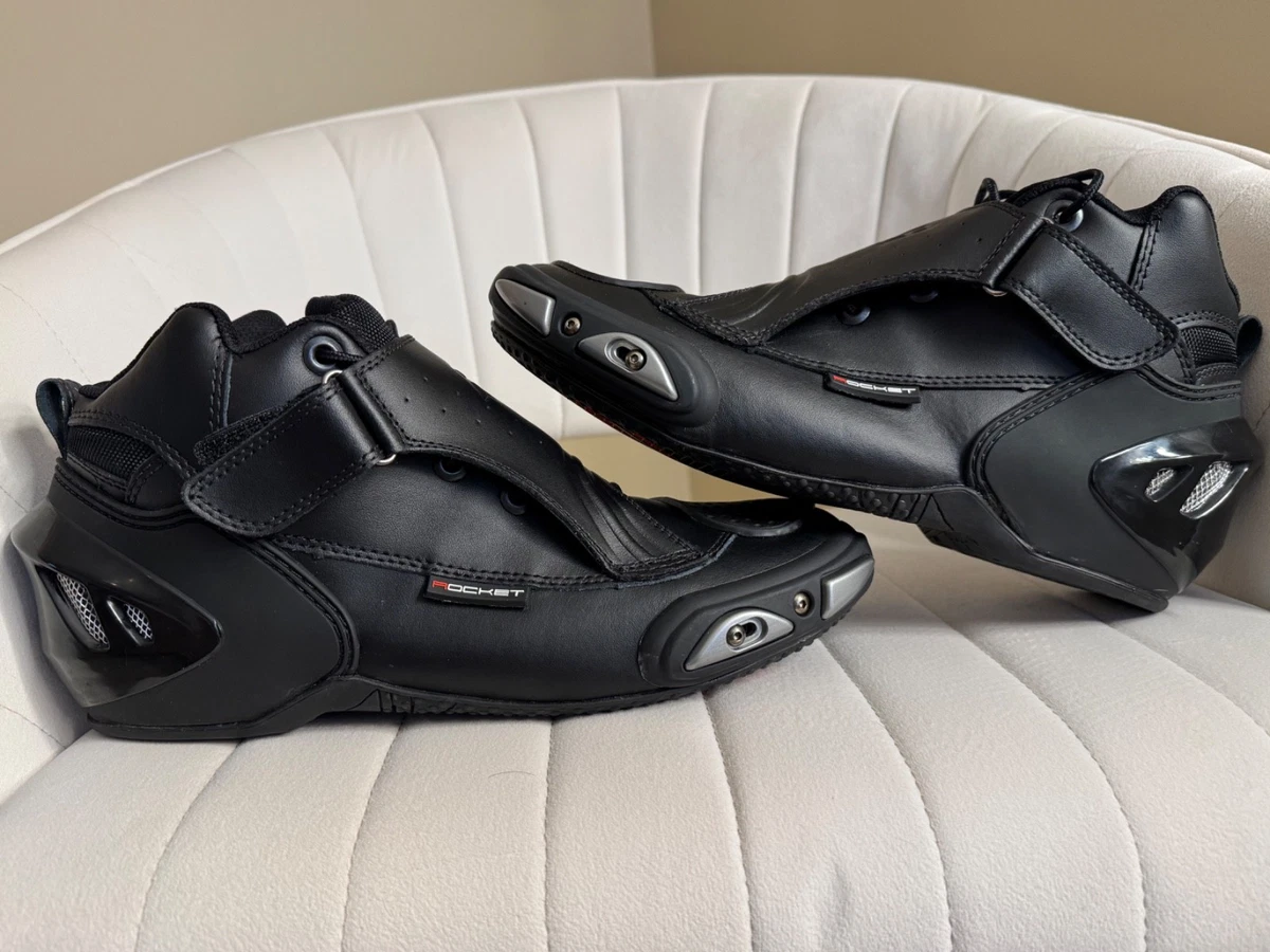 Joe Rocket Velocity V2X Black mid height Riding Boots size 9 Joe rocket 9 US Shoe Motorcycle & Powersports Boots & Shoes  main image 3