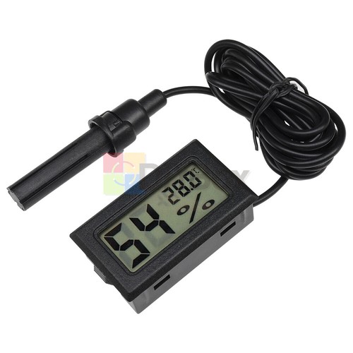 Digital Temperature Humidity Meter Sensor Thermometer Hygrometer Gauge LCD New - Picture 37 of 52