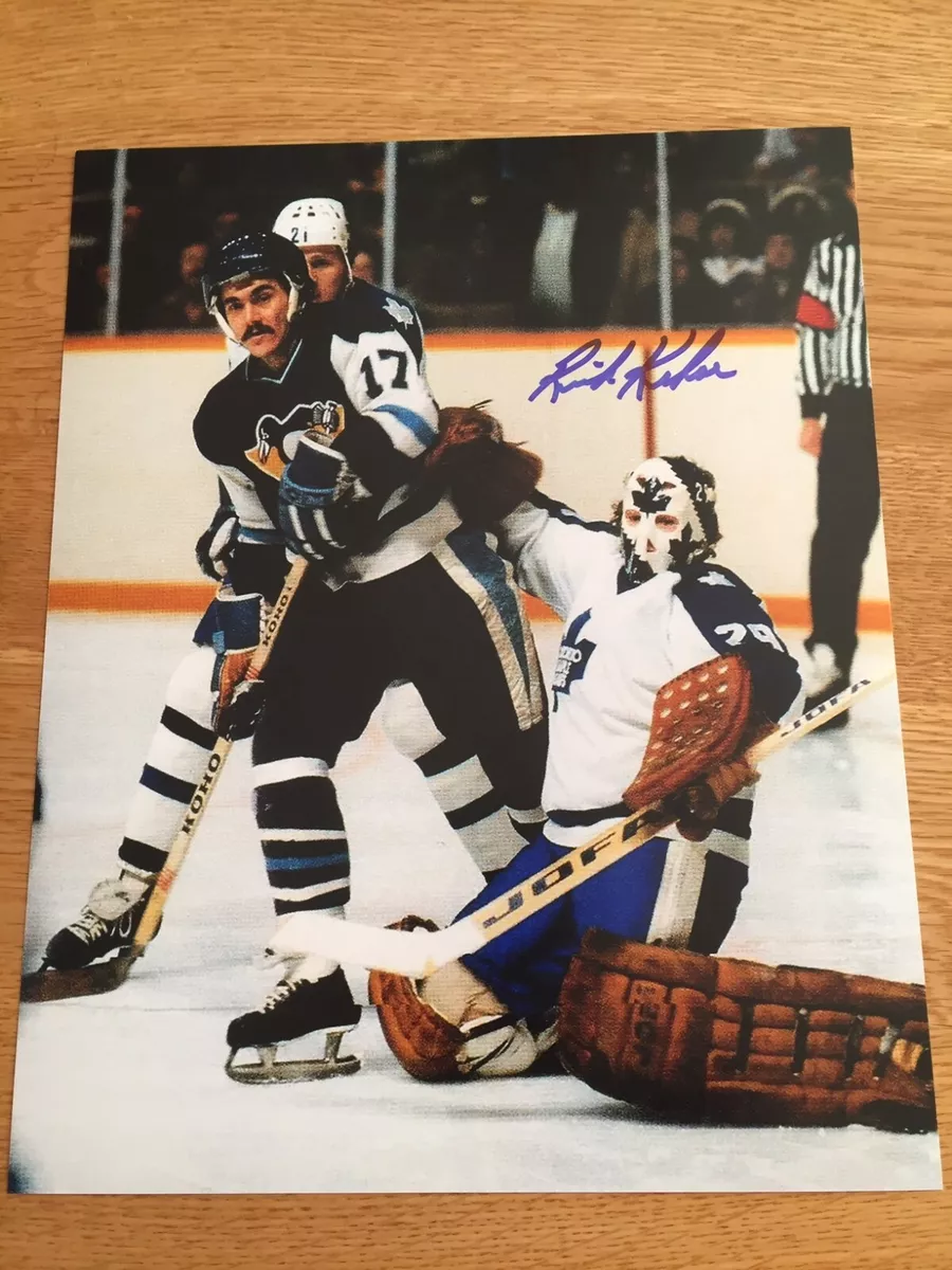 Penguins Rick Kehoe Signed Jersey W/COA