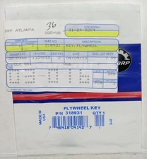 NEW EVINRUDE JOHNSON GENUINE PARTS BOAT FLYWHEEL KEY PART NO. 318931