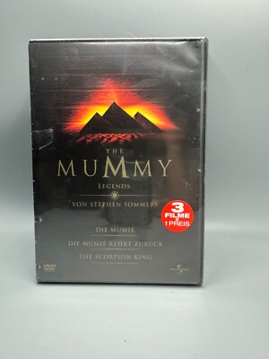 Mummy Legend: Die Mumie / Die Mumie kehrt zurück / The Scorpion King DVD Neu Ovp