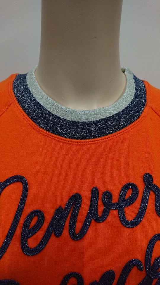 NFL Denver Broncos Officially Licensed Women's Hail Mary Sweatshirt G-III - Image 4 of 4