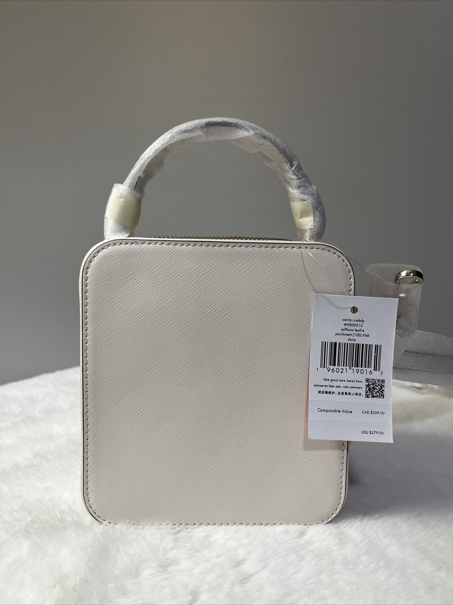 NWT Kate Spade Daisy Vanity Mini Crossbody Bag Parchment | eBay