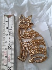 Large Cat Pin