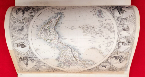 1851 Tallis Illustrated Atlas of the World, Volume I, (32) hand colored Maps - Picture 13 of 24