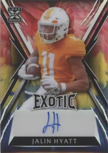 2023 Leaf Exotic Young Stars Edition Jalin Hyatt #BA-JH6