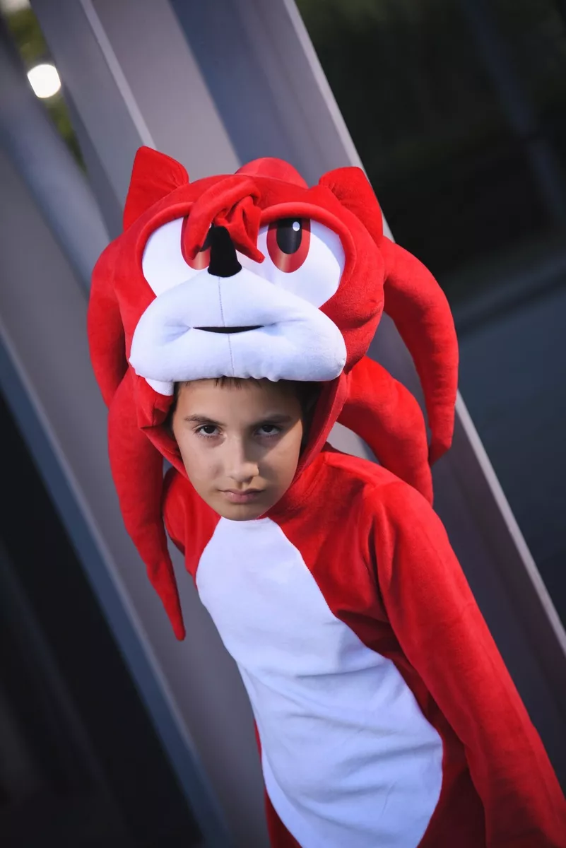 Costumes Sonic Pour Enfants, Figurines De Personnage De Jeu D'hallow