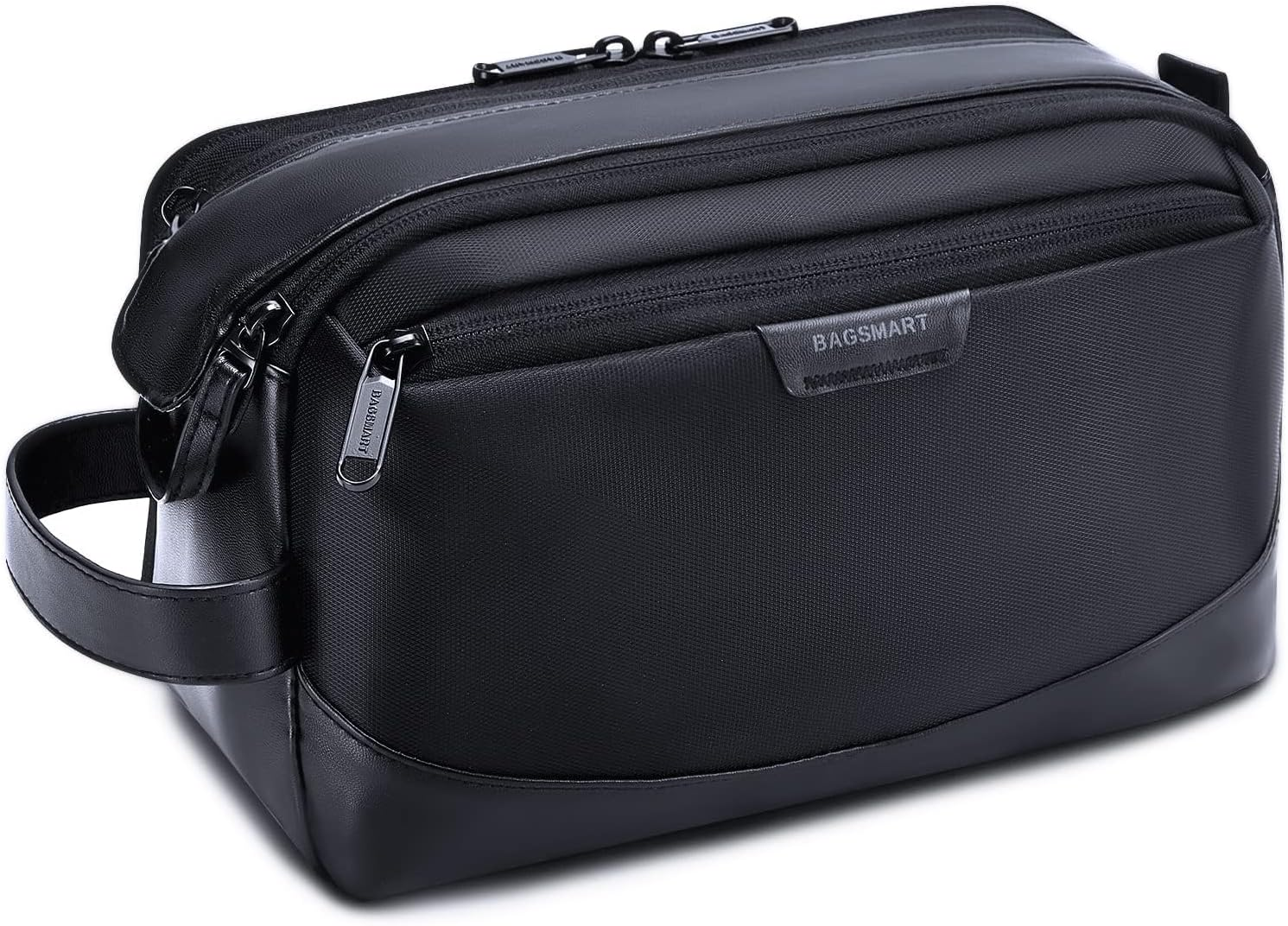 Men's Large Water-Resistant Travel Toiletry Bag - Dopp Kit Organizer-image
