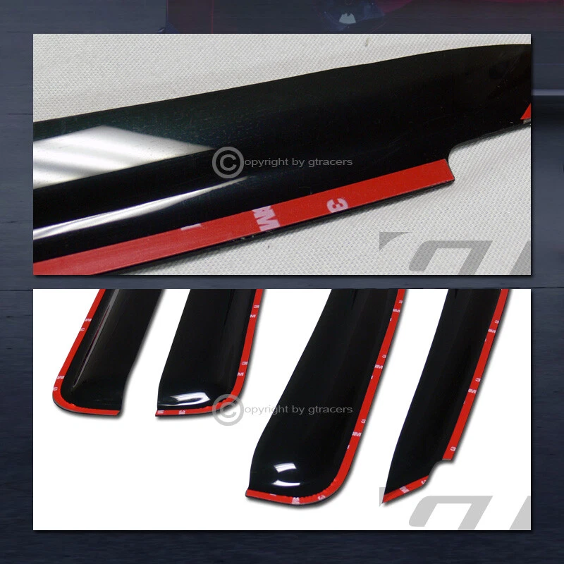 In-Channel For 2001-2005 Ford Explorer Sport Trac Sun/Rain Guard Window Visors - Image 3 of 4