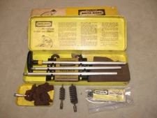 Vintage Brite-Bore shotgun cleaning kit mill run 12 20 gauge gun cleaner ad 