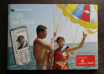 Bedienungsanleitung K700i Sony Ericsson User Guide Handbuch Gebrauchsanleitung 