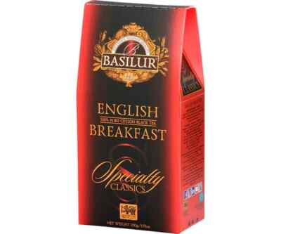 BASILUR English Breakfast Leaf Granules Tea - 100g / 3.52oz