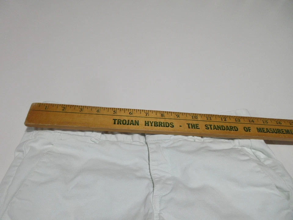 Pantalones Cortos Talla 0 J Crew Andie Blanco Para Mujer Bermudas Denim Entrepierna 8.5" Y2K Foto 2 de 4